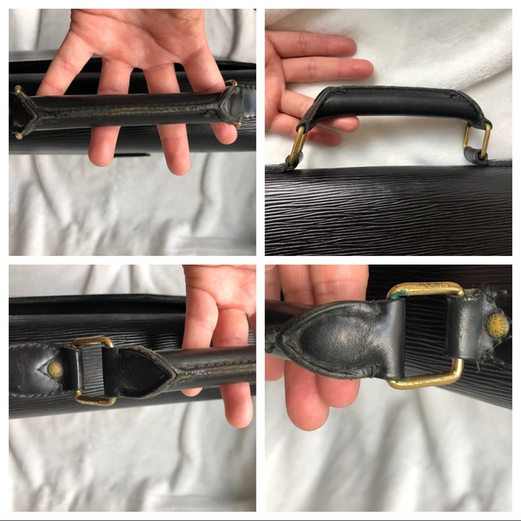 Louis Vuitton Serviette Ambassadeur Briefcase Epi - Picture 14 of 16